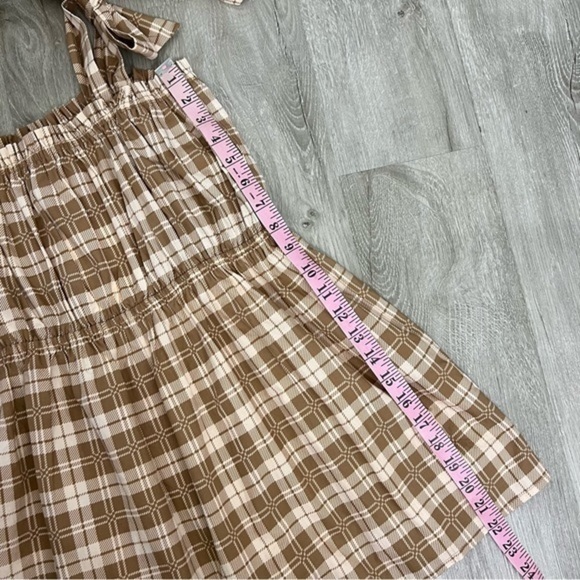 Anthropologie Faithfull The Brand Moretta Top - Lori Check Print - Picture 12 of 12